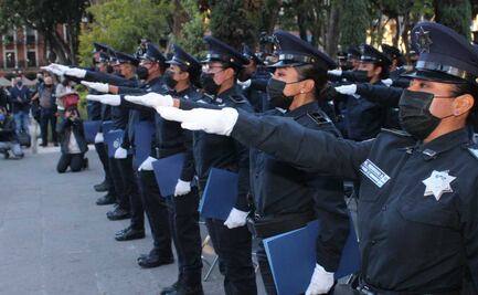 ¿Qué tipo de pistola usan los policías?