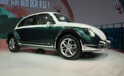 Debuta en China la copia eléctrica del mítico Volkswagen Vocho