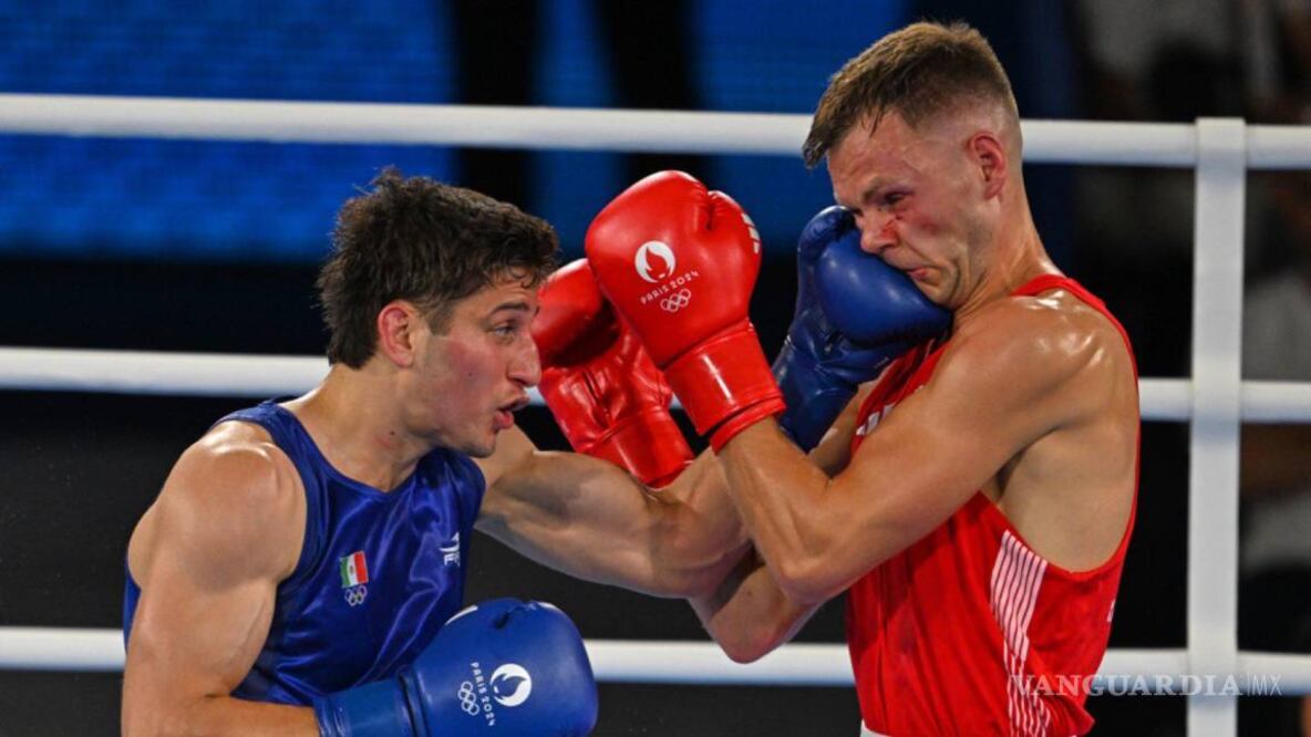 Marco Verde se enfrentará al uzbeko Asdkhuja Muydinkhujaev por la medalla de oro en boxeo en los Juegos Olímpicos de París 2024, tras vencer al inglés Lewis Richardson en las semifinales.

Foto: Producción El Universal Puebla