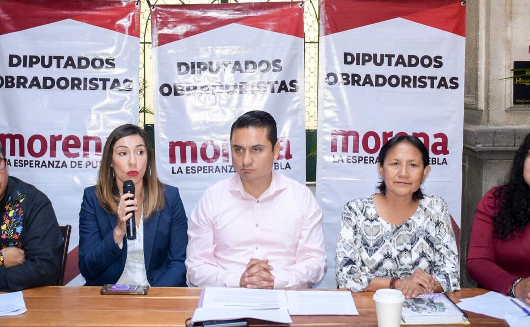 Diputados obradoristas aseguran que al interior de Morena hay unidad | Foto: agencia Es Imagen para El Universal Puebla
