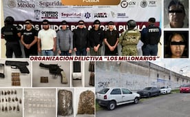 Banda de "Los Millonarios" opera en 5 municipios de Puebla