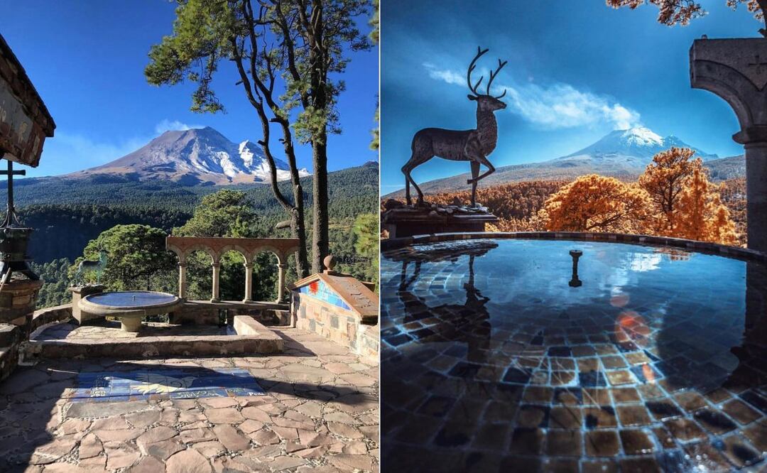 El sitio de Explora Puebla ha captado bellas imágenes de esta ermita | Foto: Instagram Explora Puebla