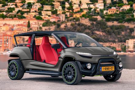 Empresa holandesa lanza buggy eléctrico con autonomía de 200 kilómetros