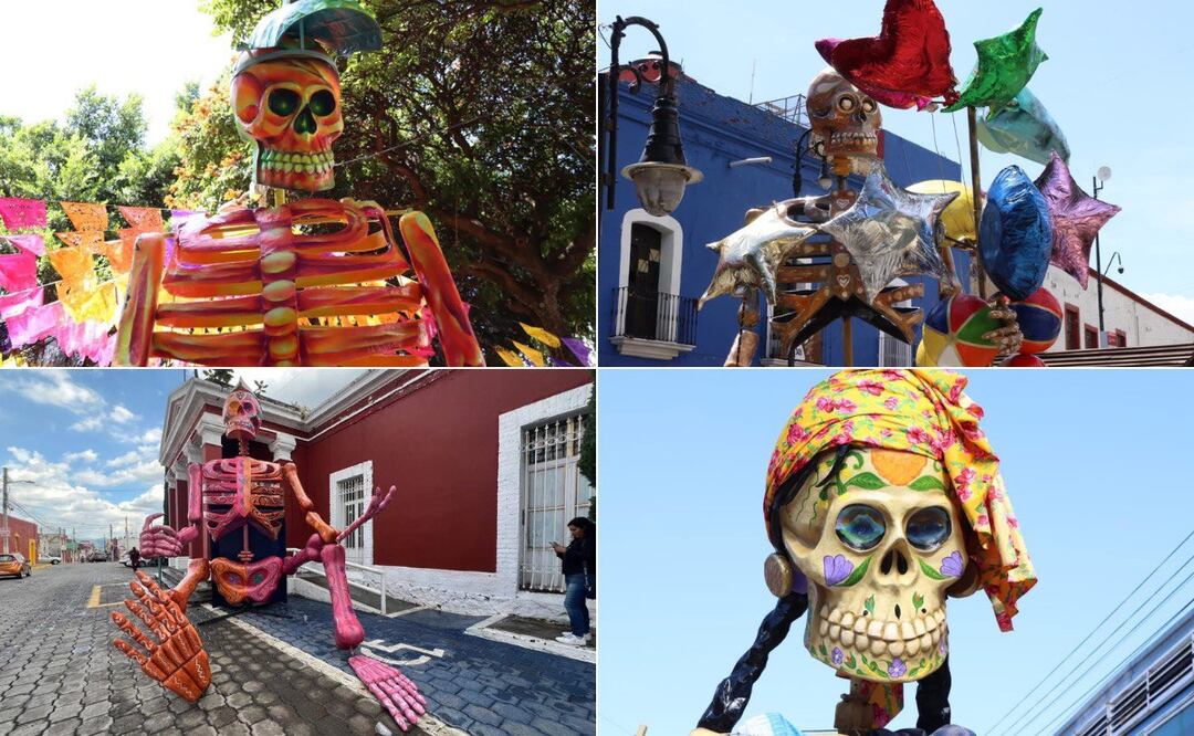 El Valle de Catrinas fue inaugurado el viernes 3 de octubre | Foto: Ayuntamiento de Atlixco