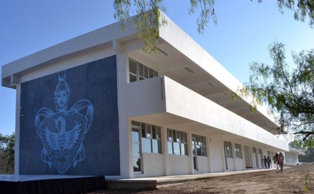 Luego de seis meses de trabajo, el nuevo edificio de Derecho de la BUAP Tepeaca quedó terminado | Foto: BUAP