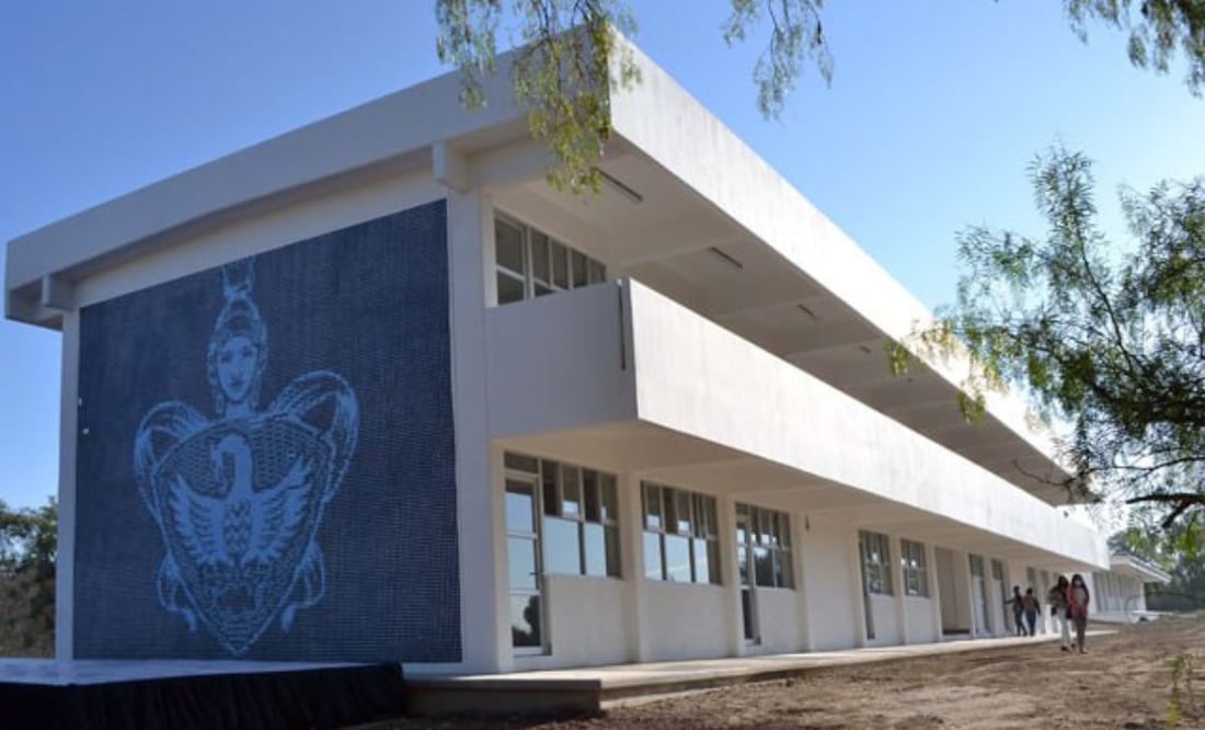 Luego de seis meses de trabajo, el nuevo edificio de Derecho de la BUAP Tepeaca quedó terminado | Foto: BUAP