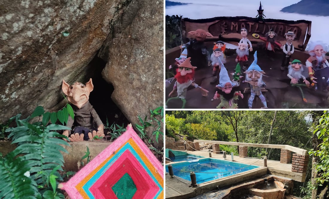 En las montañas boscosas de Puebla se encuentra el Pueblo Mágico de los Duendes | Foto: FB Matliwaka