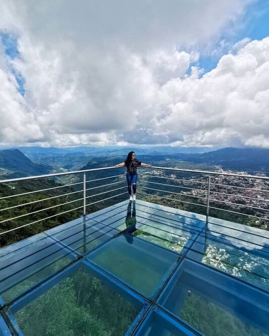 El mirador de Xicotepec es uno de los miradores más espectaculares de Puebla | Foto: Instagram viajesmexicana