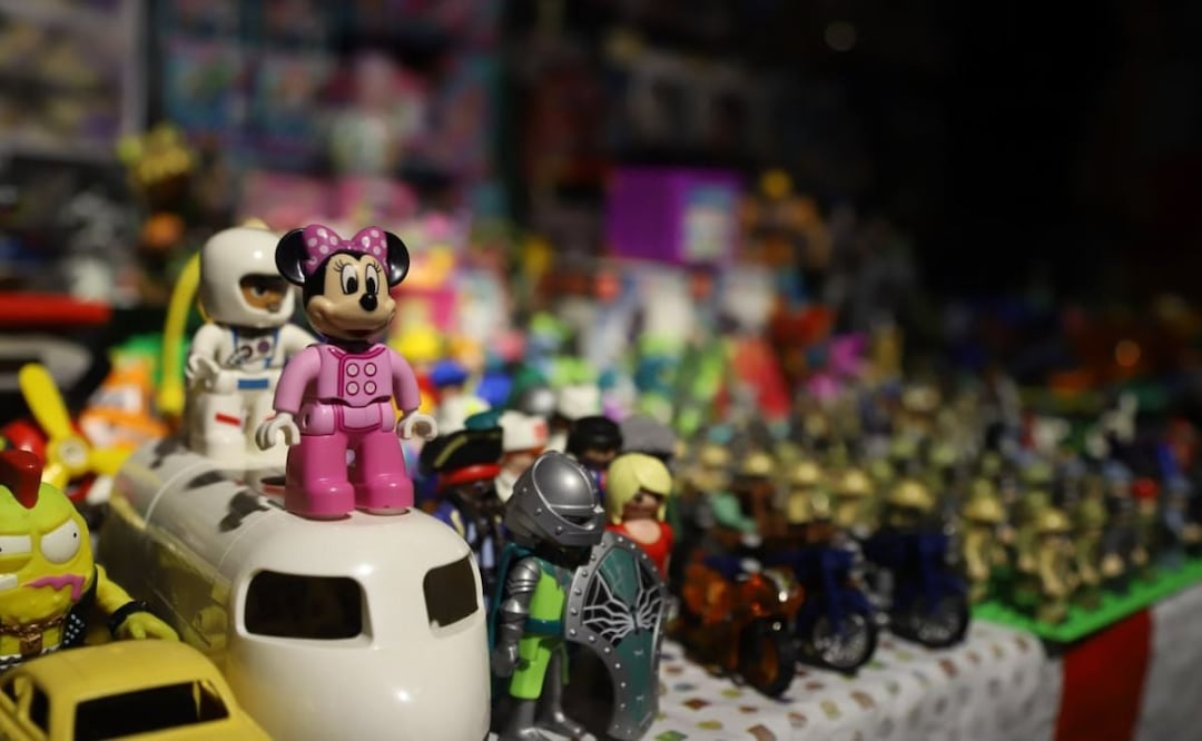 A solo 5 minutos del Zócalo de Puebla encontrarás un tianguis con juguetes retro y de colección | Foto: Agencia Es Imagen para El Universal Puebla