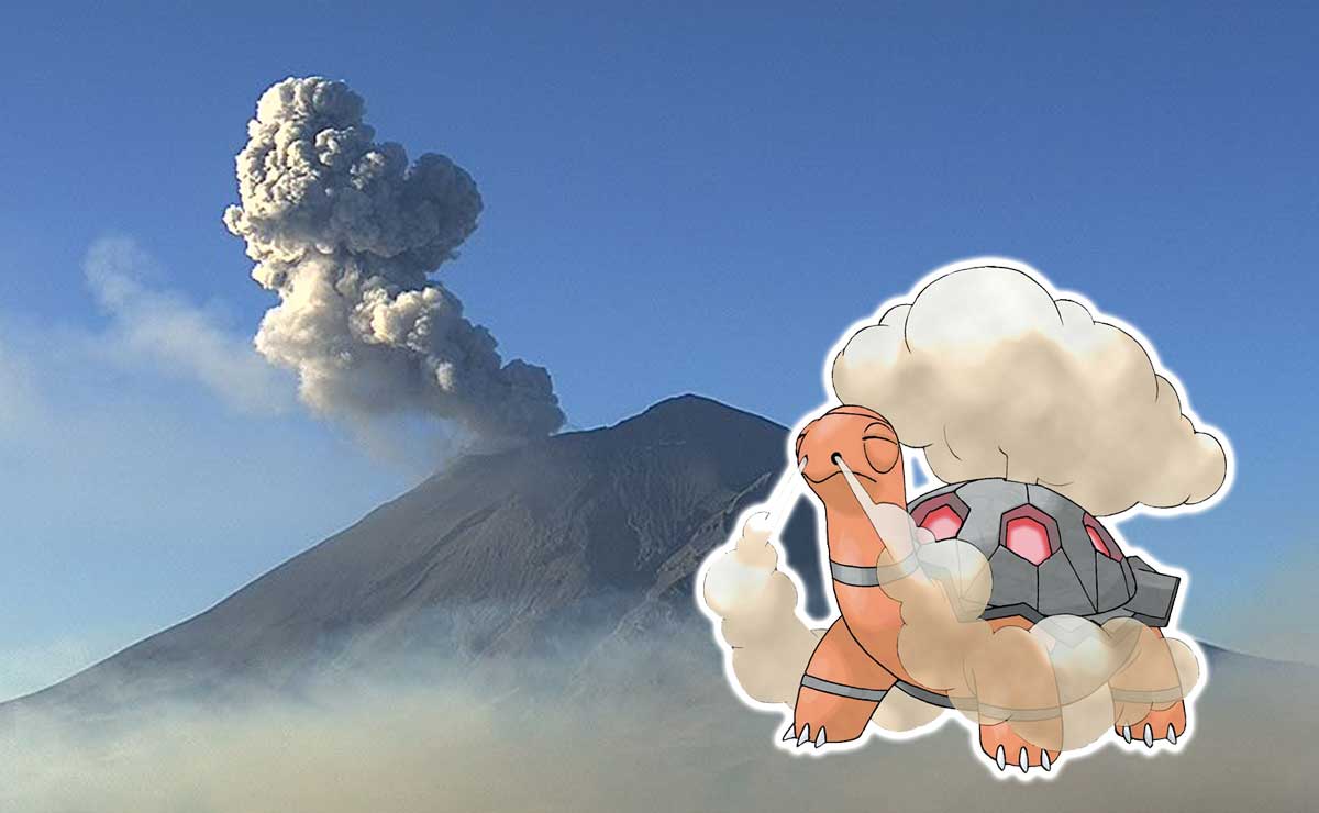 Gamers explican la actividad del Popocatépetl con Pokémon