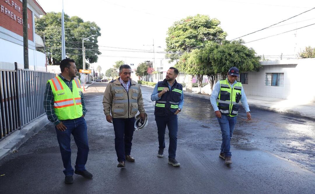 Estas labores de reencarpetamiento tiene como objetivo mejorar las condiciones de circulación, seguridad y calidad de vida | Foto: Ayuntamiento de Puebla