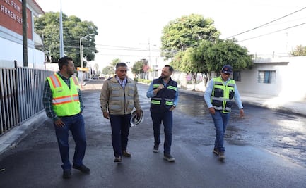 Impulsa Gobierno de la Ciudad mantenimiento vial en la colonia Aquiles Serdán