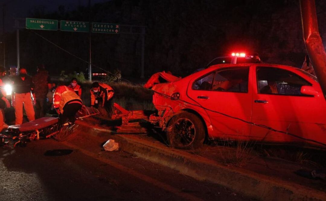 En el Periférico Ecológico han ocurrido innumerables accidentes | Foto: Agencia Es Imagen para El Universal Puebla