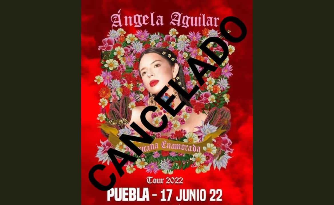 La menor de la dinastía Aguilar no precisó la causa de sus cancelaciones. Foto: Especial