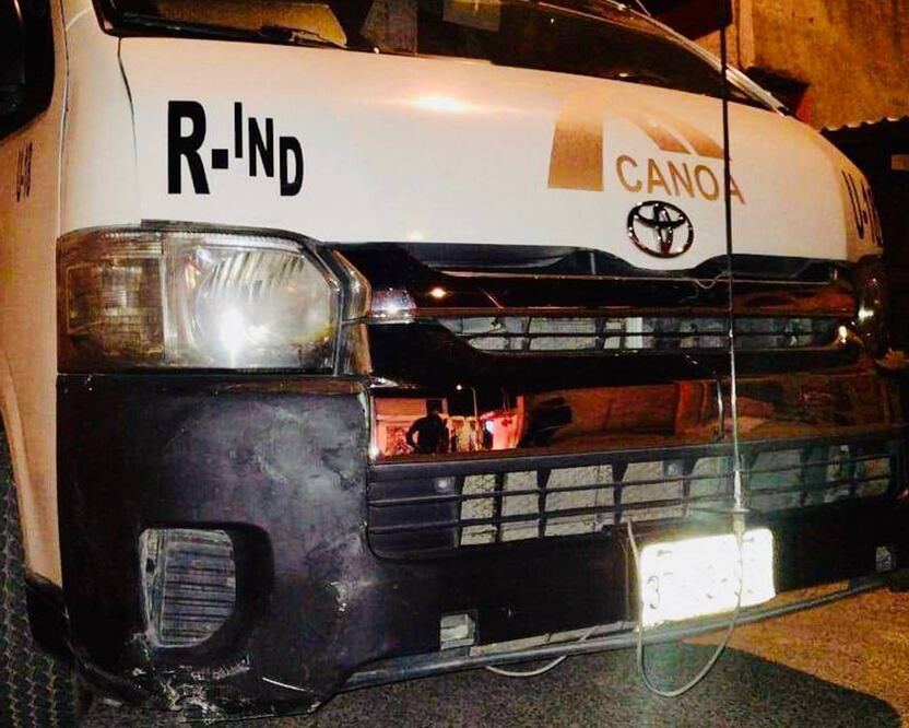 Pie de foto: El conductor de la Ruta IDN atropelló a una mujer y a sus hijos en la junta auxiliar de San Miguel Canoa | Foto: Especial