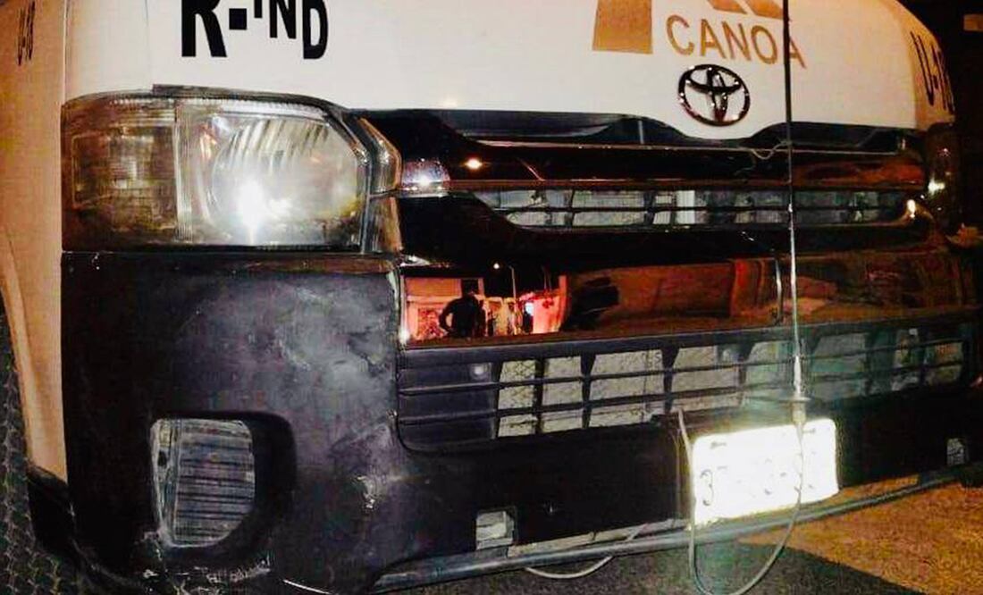 Pie de foto: El conductor de la Ruta IDN atropelló a una mujer y a sus hijos en la junta auxiliar de San Miguel Canoa | Foto: Especial