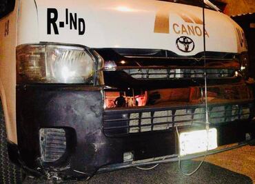 Chofer de combi atropella a mujer y a sus cuatro hijos en Canoa