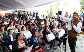 Gobierno estatal apoya 137 proyectos de Obra Comunitaria en la zona de Tecamachalco 