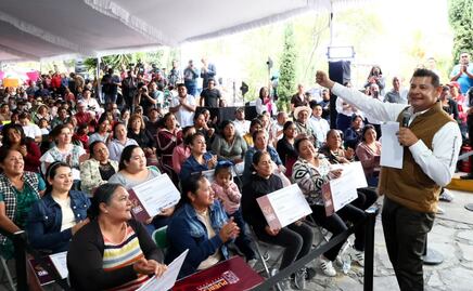 Gobierno estatal apoya 137 proyectos de Obra Comunitaria en la zona de Tecamachalco 