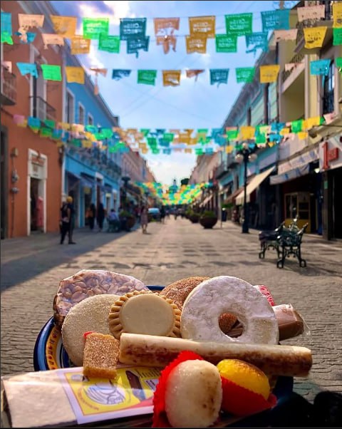 Calle de los Dulces | Foto: IG barriando_puebla