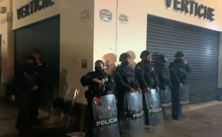 Realizan operativo contra ambulantes del Centro Histórico