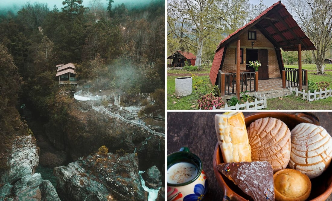 En Puebla puedes disfrutar de la lluvia, el café y el pan desde la comodidad de una cabaña | Foto: apulco.mx / Freepik