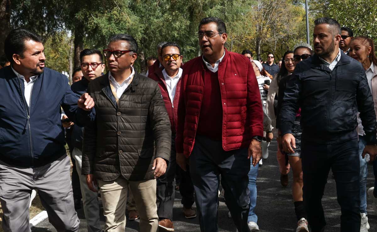 Sergio Salomón inauguró la renovación del Parque Ecológico | Agencia Es Imagen para El Universal Puebla
