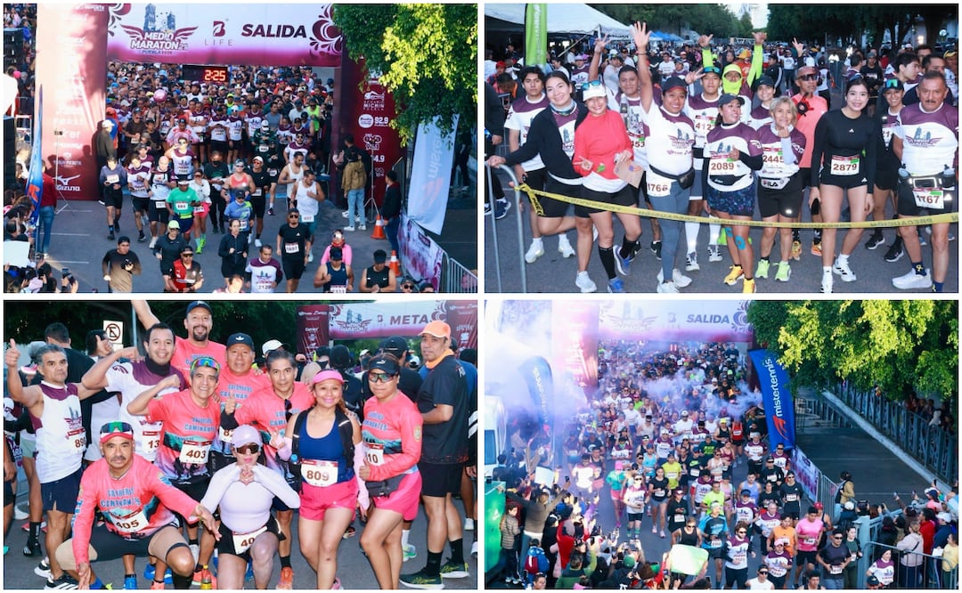 Más de 4 mil corredores participan en el Medio Maratón 21K Puebla 2026 | Foto: Ayuntamiento de Puebla.