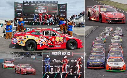 De película, Rayo McQueen gana la NASCAR México Series en Puebla