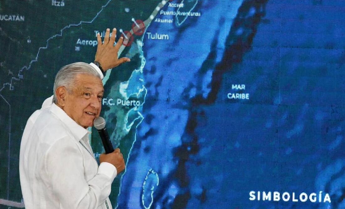 Están en contra del tramo 5 del Tren Maya porque "es donde hay más dinero": AMLO