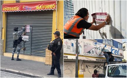 Clausuran 17 tiendas de productos chinos en Puebla 