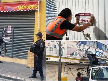 Clausuran 17 tiendas de productos chinos en Puebla