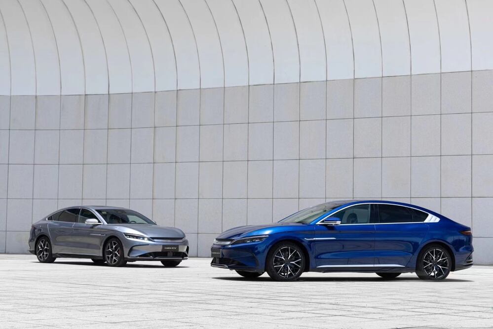 Autos BYD que se venderán en México / Fotos: facebook.com/BYDAutoMex/