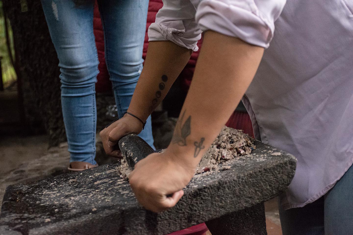 La experiencia se realiza al pie del Popocatépetl. Foto: Cooperativa Milli / Facebook