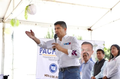 Mejor rumbo, progreso y experiencia para Puebla, ofrece Lalo Rivera