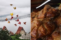 Pueblo Mágico de Puebla con cabañas y pan de muerto para disfrutar en octubre