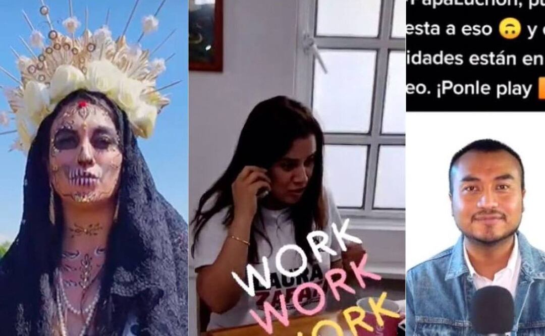 Imágenes: Capturas de videos de TikTok