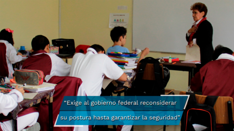 Aplazar el regreso a clases presenciales, piden 15 mil maestros en Puebla