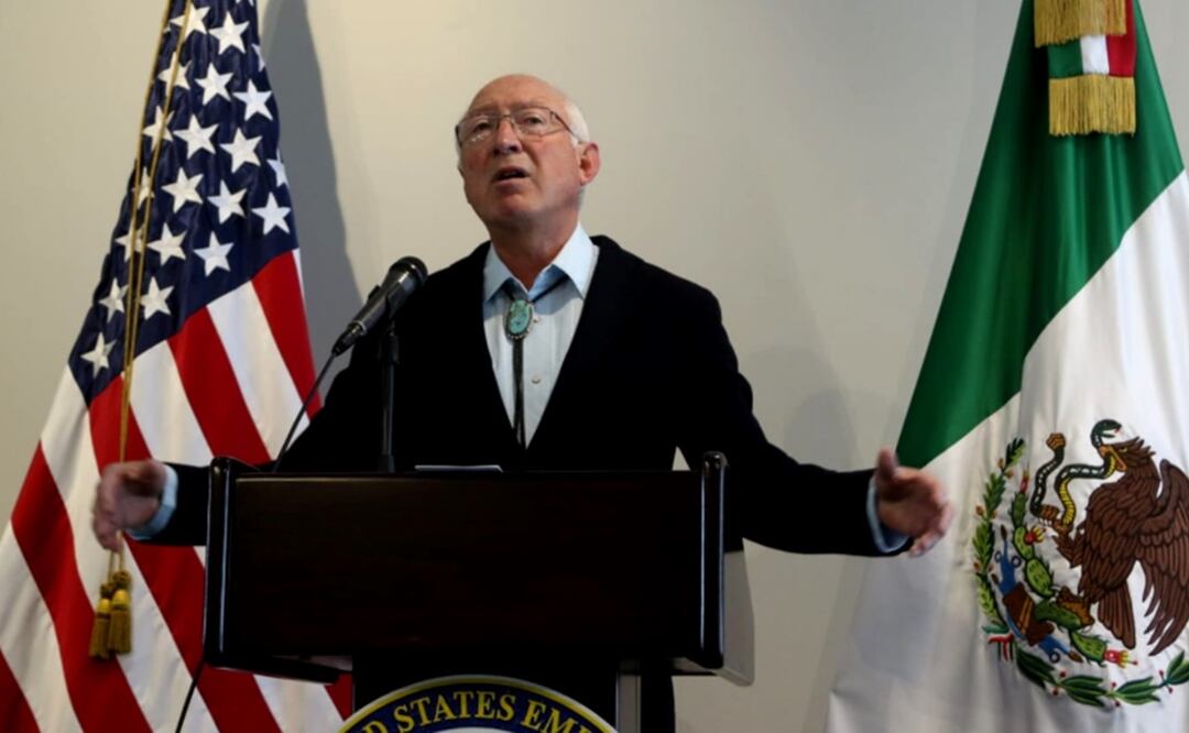 El embajador Ken Salazar reconoció que la seguridad es una responsabilidad compartida entre México y Estados Unidos, y afirmó que sus esfuerzos están dando frutos. Foto: archivo/EL UNIVERSAL