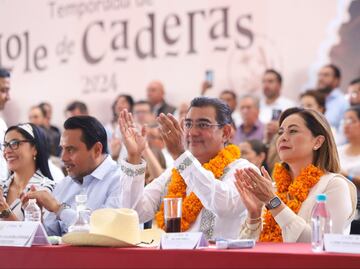 Sergio Salomón inaugura temporada de mole de caderas 2024