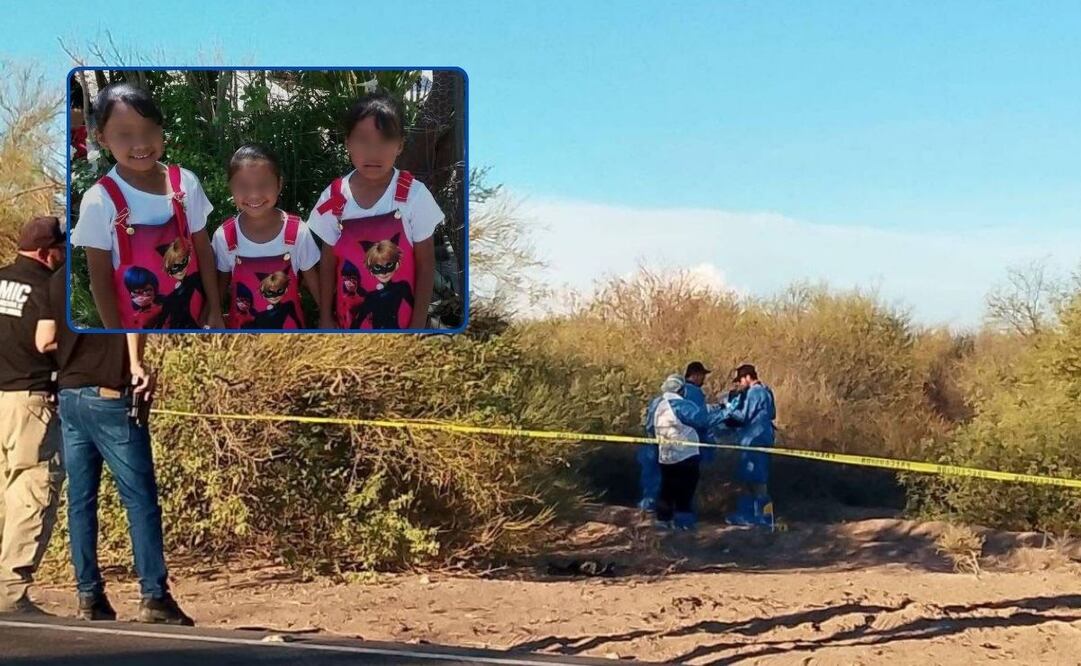 El asesinado de tres hermanitas en Sonora ha causado conmoción en México | Foto: Especial