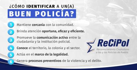 Buscan al mejor policía de Puebla