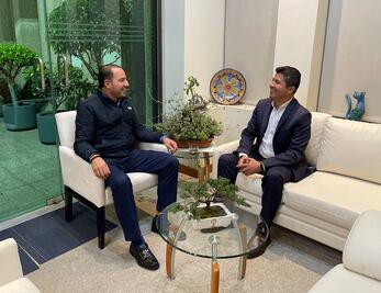 Se reúnen Lalo Rivera y Marko Cortés