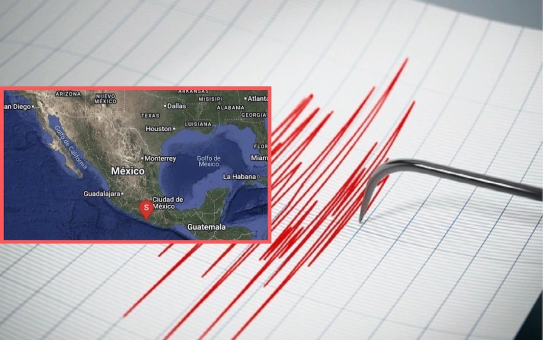 El sismo de magnitud 5.3 tuvo su epicentro a 26 kilómetros al suroeste de San Marcos, Guerrero | Foto: SMN/GettyImages