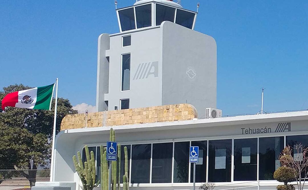 En agosto de 2022, el Aeropuerto Nacional de Tehuacán solo atendió a 164 pasajeros | Foto: Aeropuertos ASSA