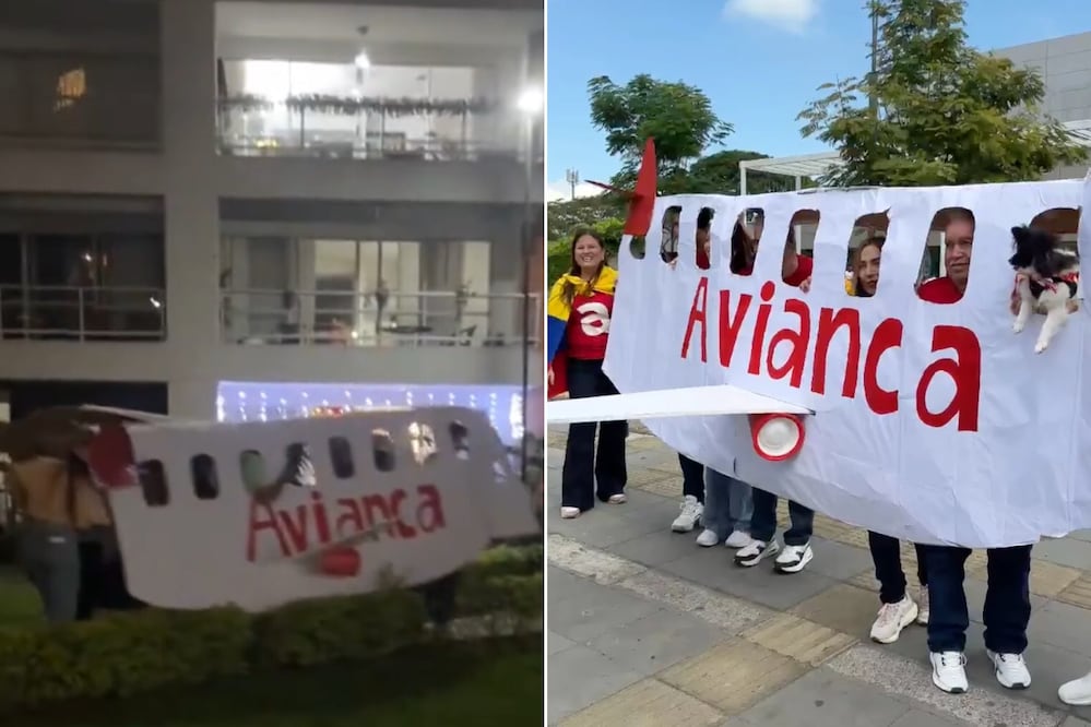Una familia salió con un avión de cartón y les regalaron un viaje | Foto: Captura de video en redes sociales