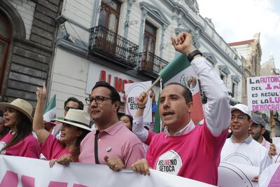 #YoDefiendoAlINE organizaciones en Puebla rompen relaciones por diferencias entre líderes   