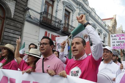 #YoDefiendoAlINE organizaciones en Puebla rompen relaciones por diferencias entre líderes