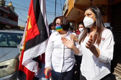 Inicia campaña Claudia Rivera defendiendo su candidatura