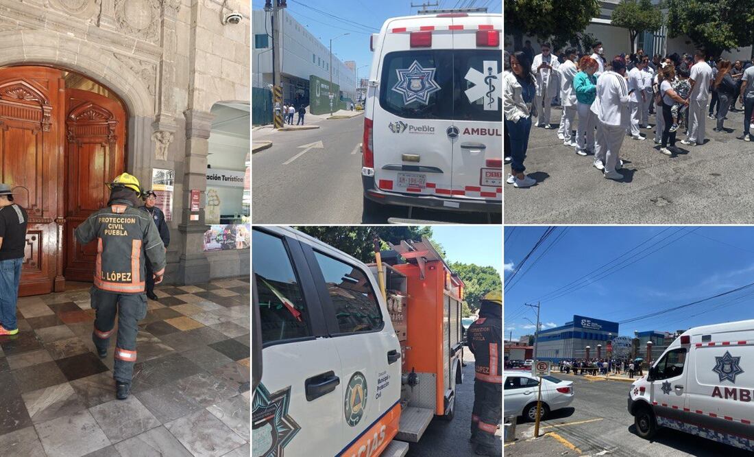 No se reportaron daños tras sismo | Foto: Ayuntamiento de Puebla